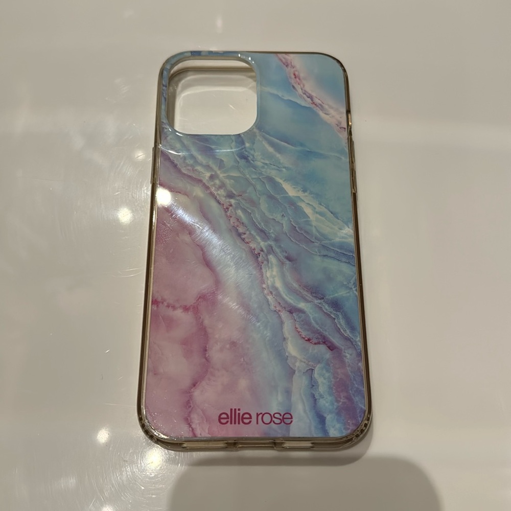 ELLIE ROSE IPHONE 13 PRO MAX marbled phone case